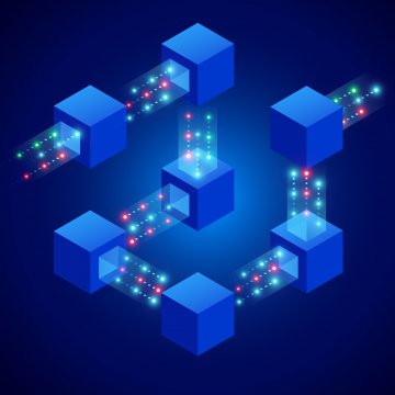 Computer bytes moving 